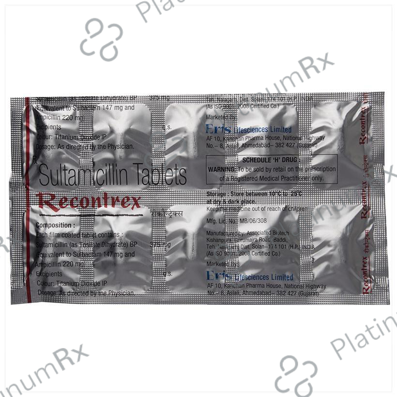Recontrex 375mg Tablet 10s