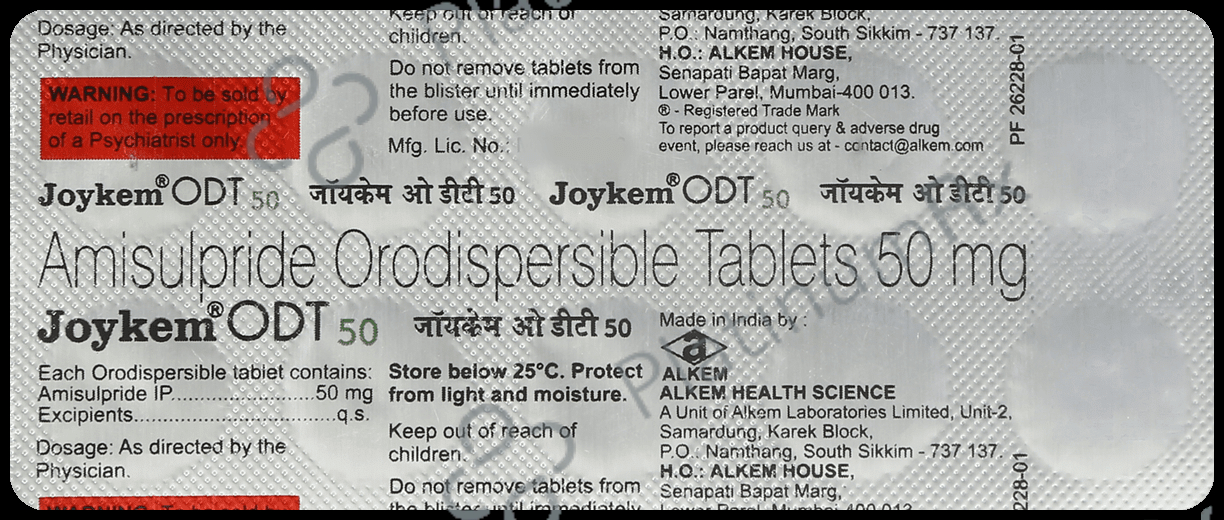 Joykem ODT 50mg Tablet 10s