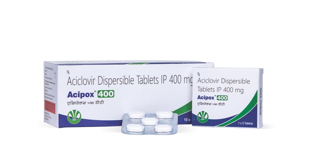 Acipox 400mg Tablet DT 5s