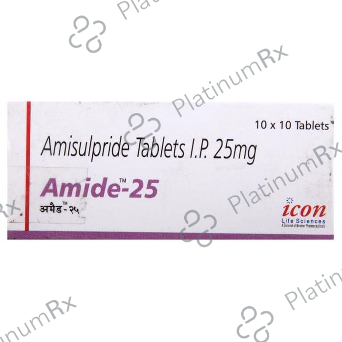 Amide 25mg Tablet 10s