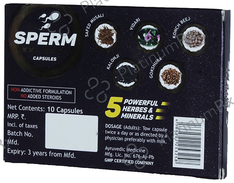 Dr Chopra Sperm XXX Gold Capsule 30 capsules