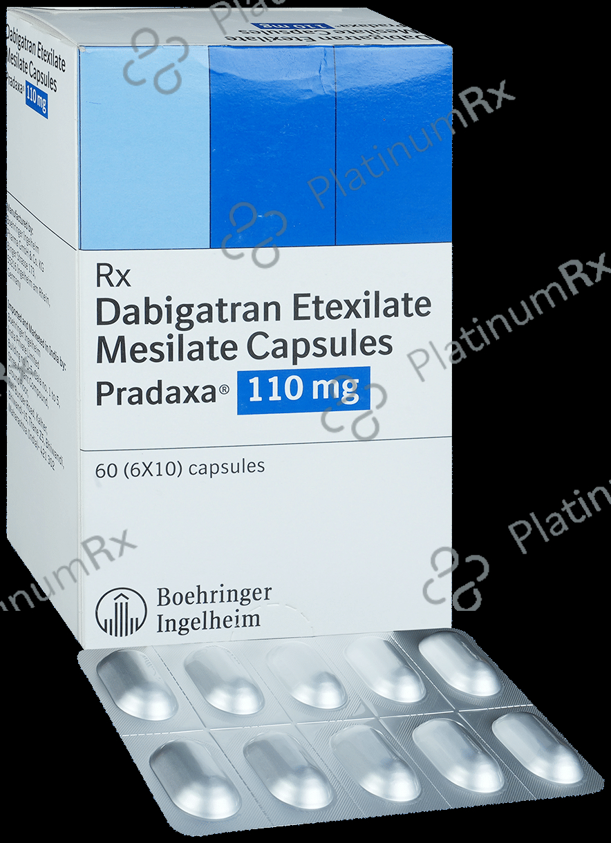 Pradaxa 110mg Capsule 10s