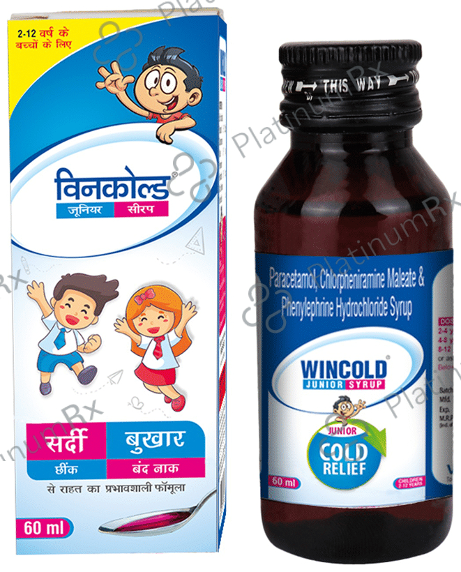 Wincold Junior Cold Relief Syrup