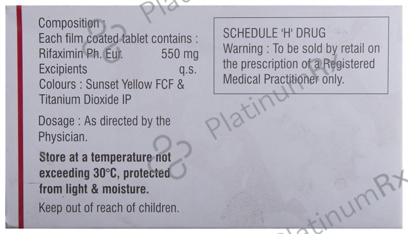 Rifaclean 550 Tablet
