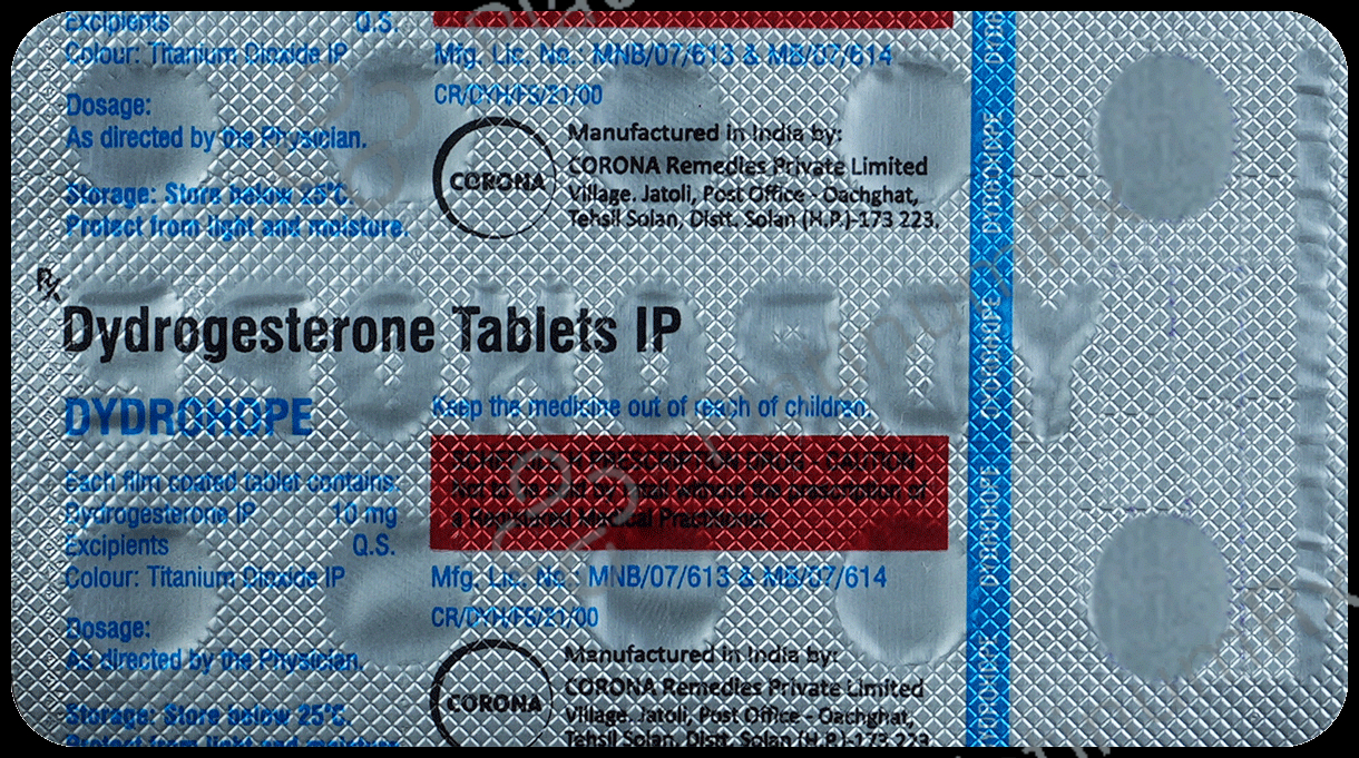 Dydrohope 10mg Tablet 10s