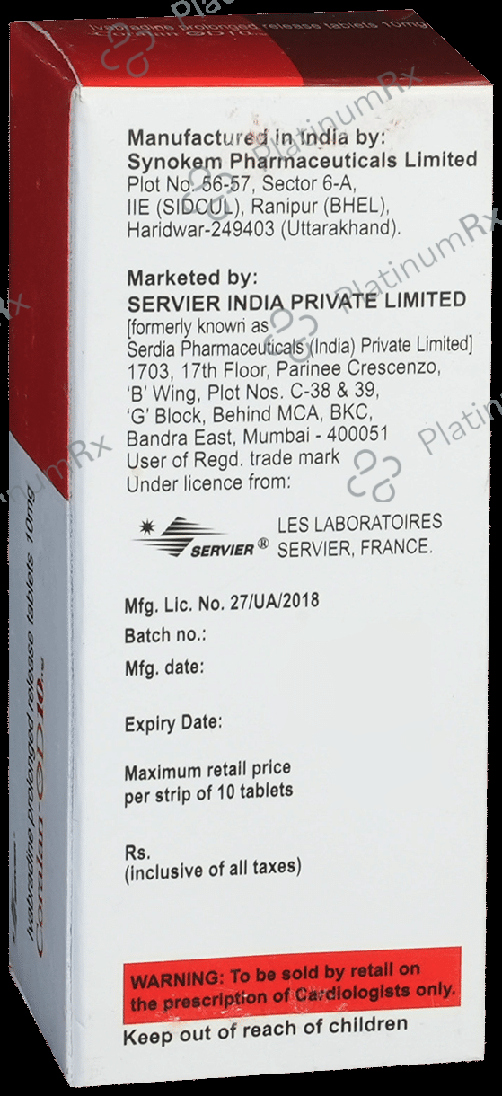 Coralan OD 10mg Tablet PR 10s