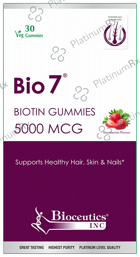 Bio 7 Biotin Gummies