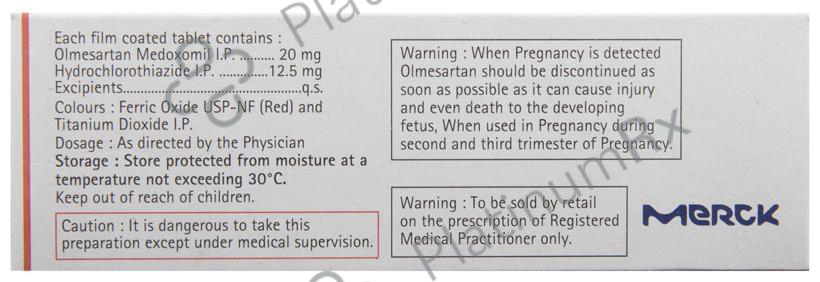 Olmighty 20 H 12.5/20mg Tablet 10s