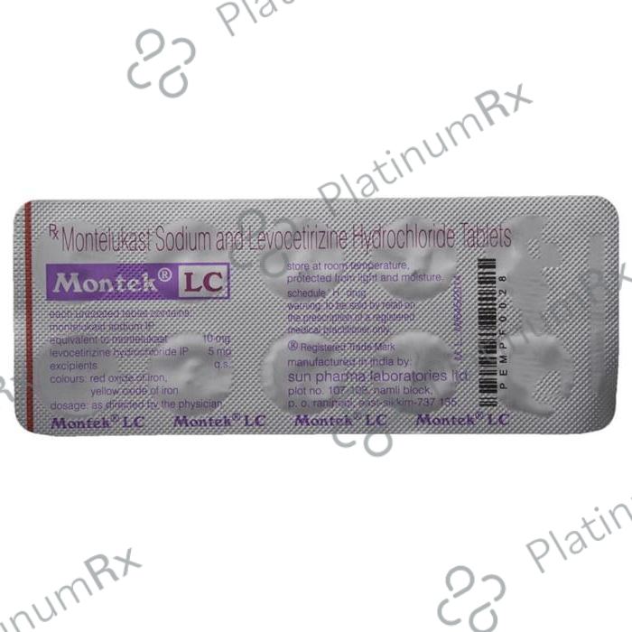 Montek LC Kid 2.5/4mg Tablet 10s