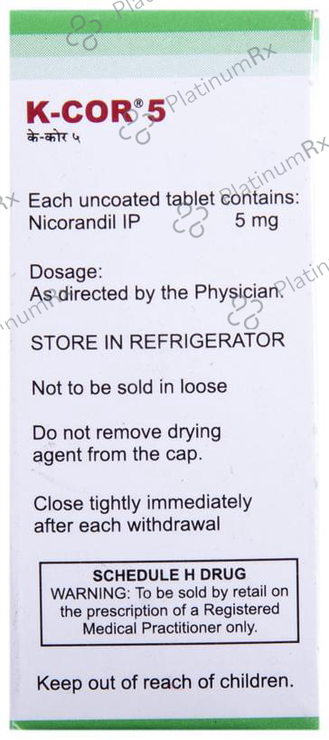 K Cor 5mg Tablet 20s