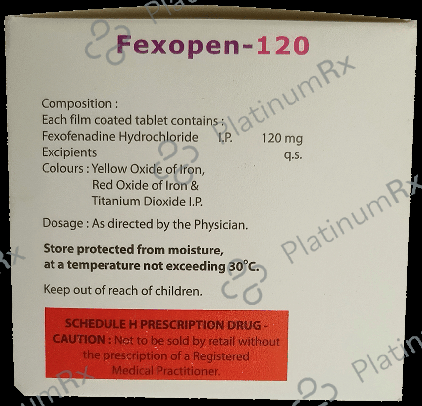Fexopen 120 Tablet