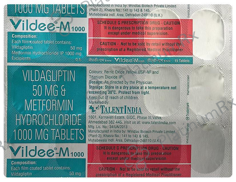 Vildee-M 1000 Tablet