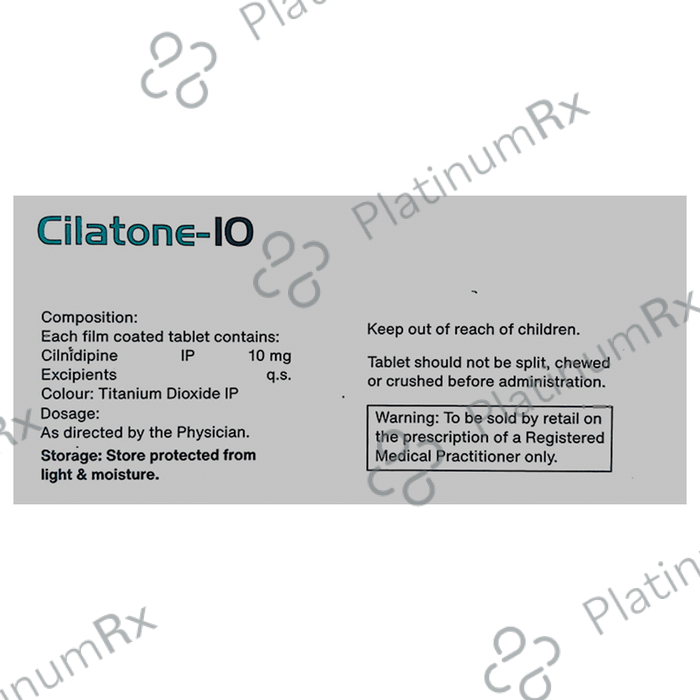 Cilatone 10 Tablet