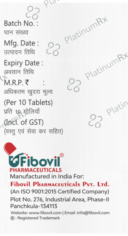Moxyvil CV 625 Tablet 10 Tablet