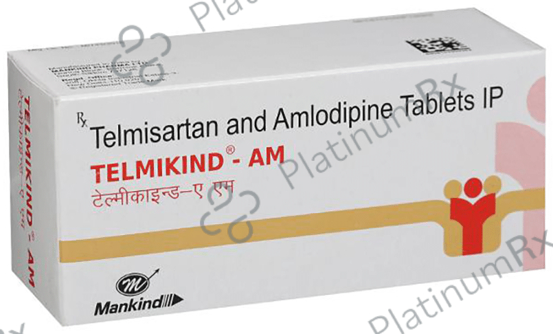 Telmikind AM 80/5mg Tab 10s