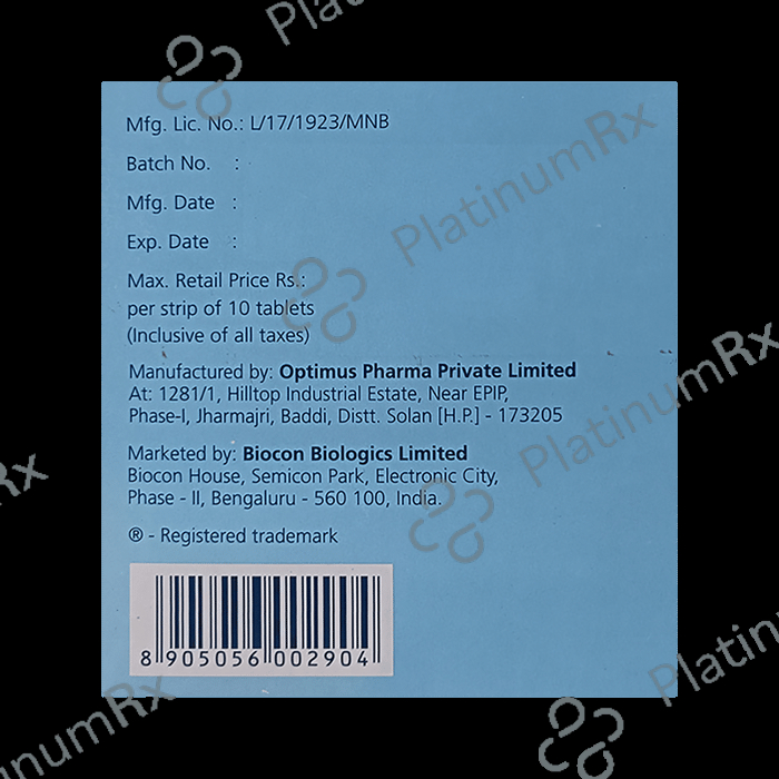 Tergra M Forte 50/1000mg Tablet 10s