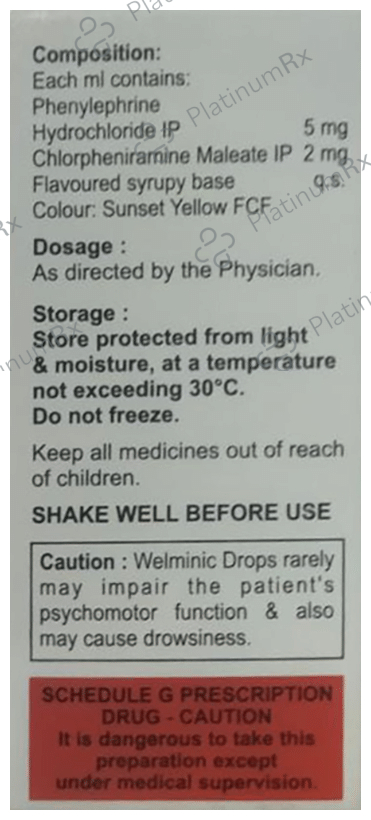 Welminic Oral Drops