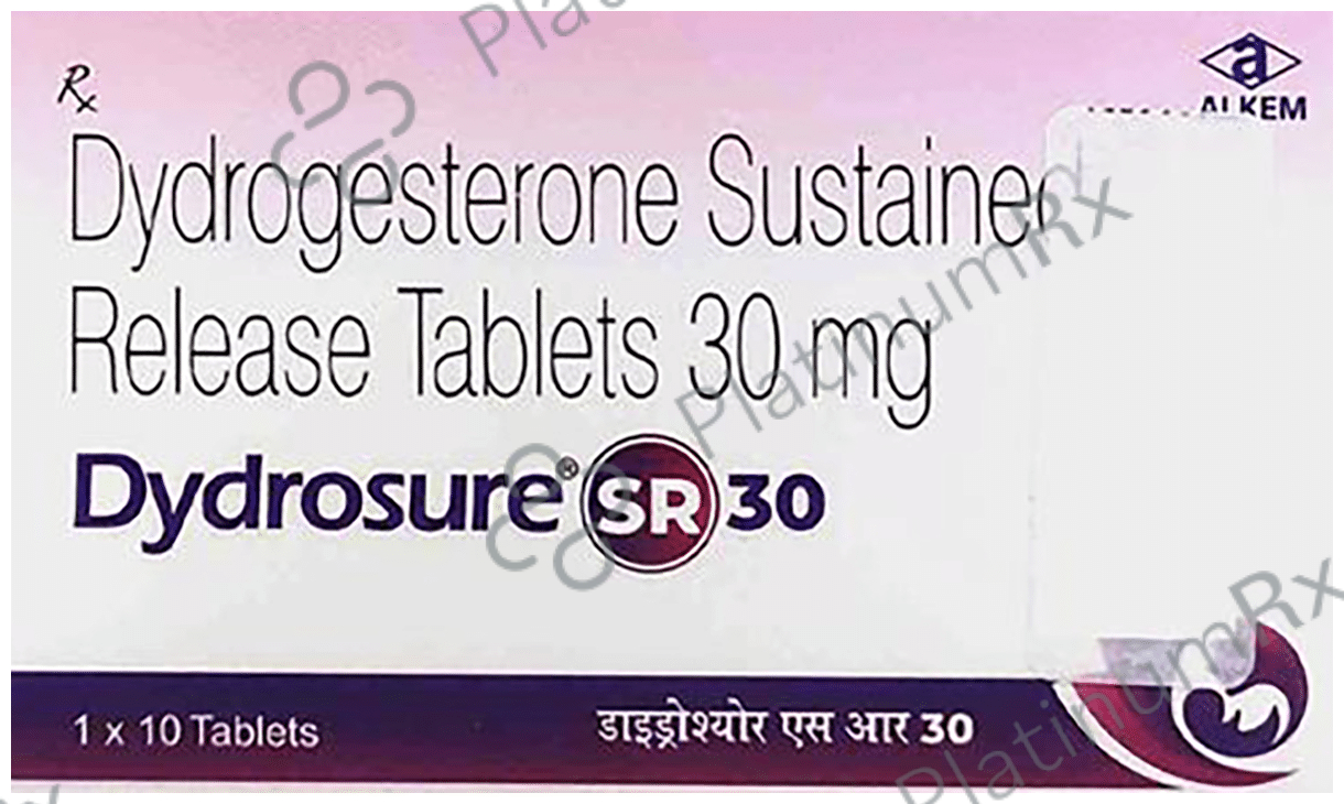 Dydrosure SR 30mg Tablet 10s