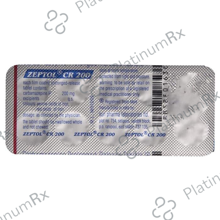 Zeptol CR 200mg Tablet 10s