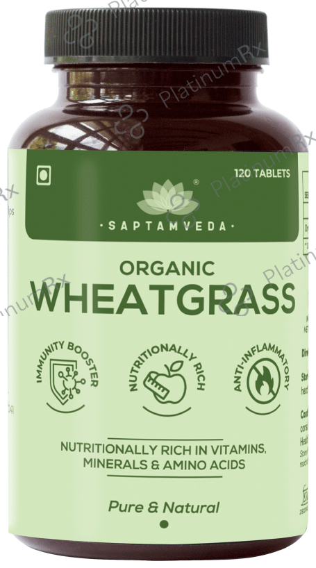 Saptamveda Organic Wheatgrass Tablet