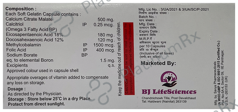 Bjocal Max Softgel Capsule