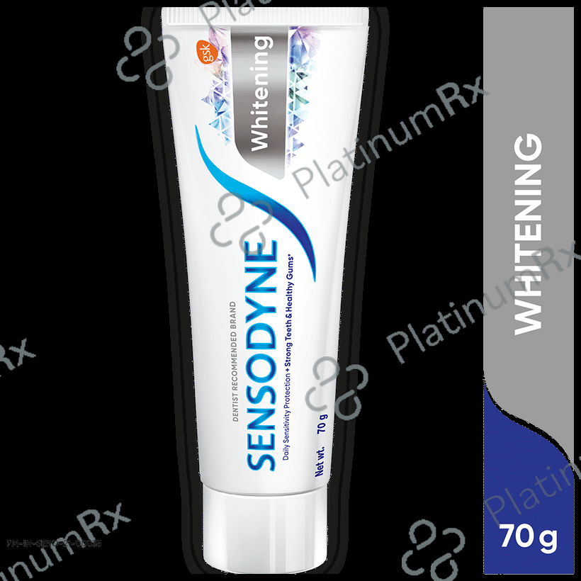 Sensodyne Whitening Sensitive Toothpaste - For Strong Teeth & Healthy Gums