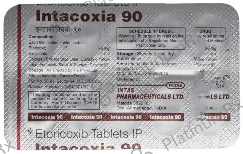 Intacoxia 90mg Tablet 15s