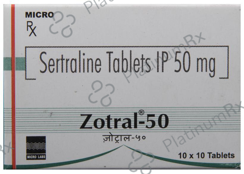 Zotral 50mg Tablet 10s