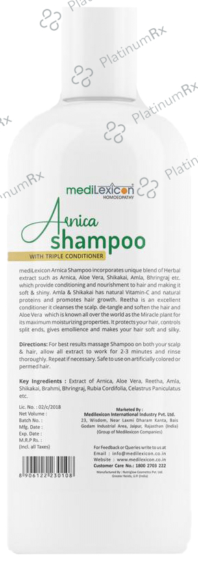 Medilexicon Arnica Shampoo 200 ml