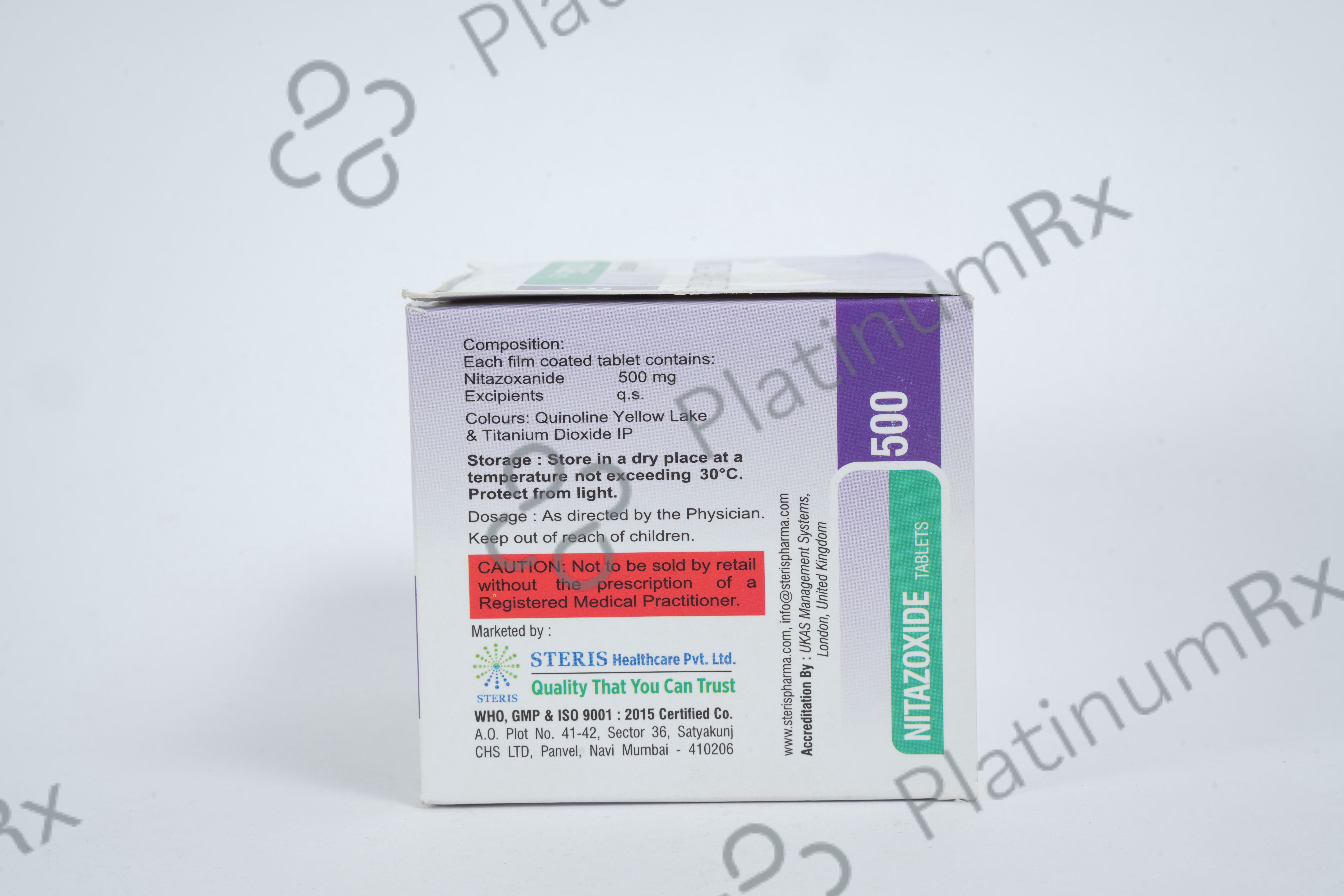 Ntzoxide 500mg Tablet 6s