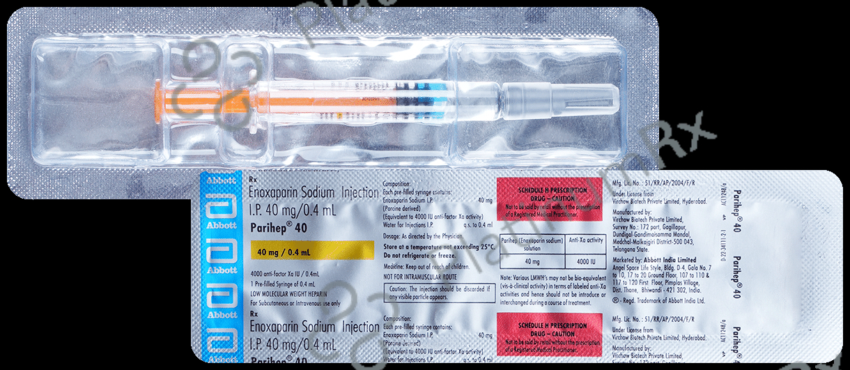 Parihep 40mg Injection