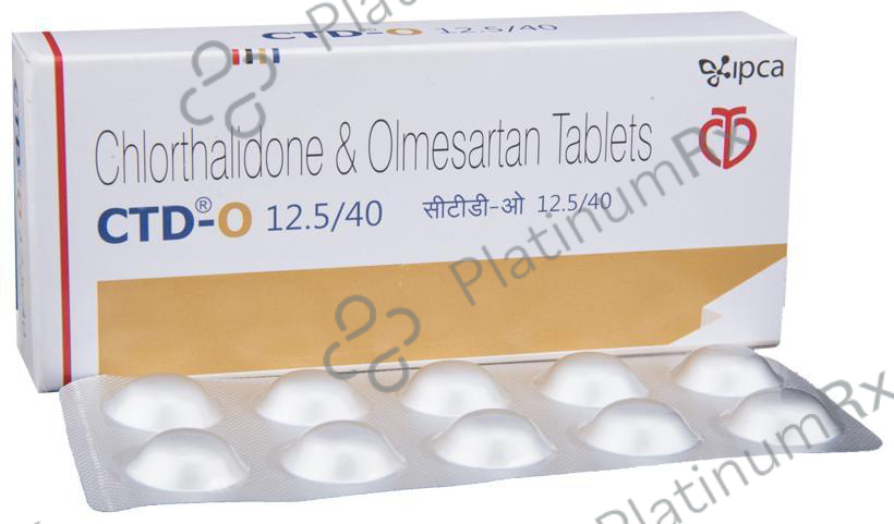 CTD O 12.5/40mg Tablet 10s