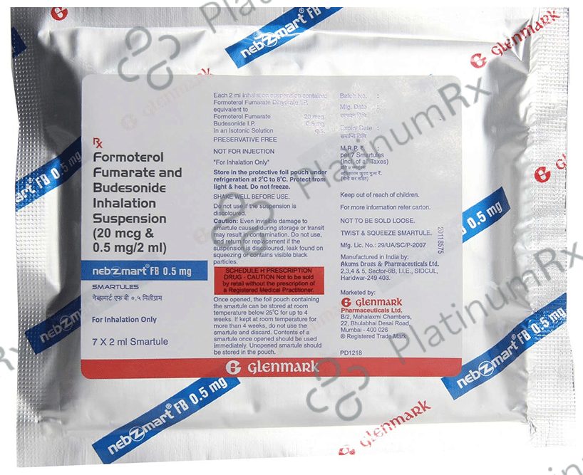 Nebzmart FB 0.5mg Smartules 2ml 7s