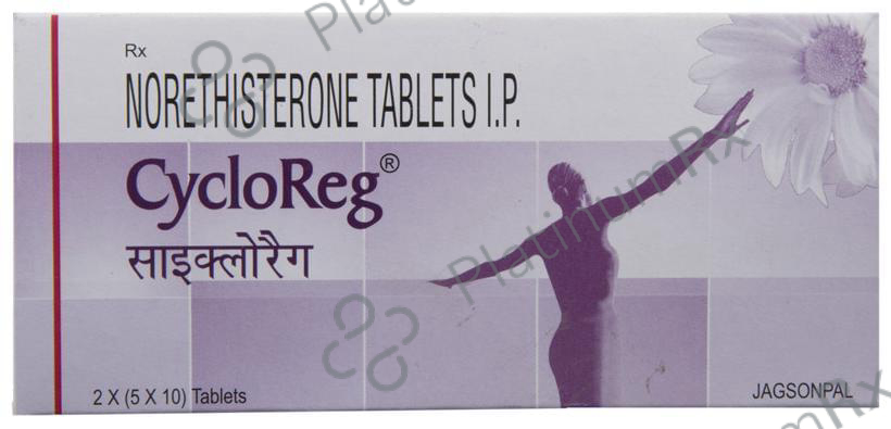 Cycloreg 5mg Tablet 10s
