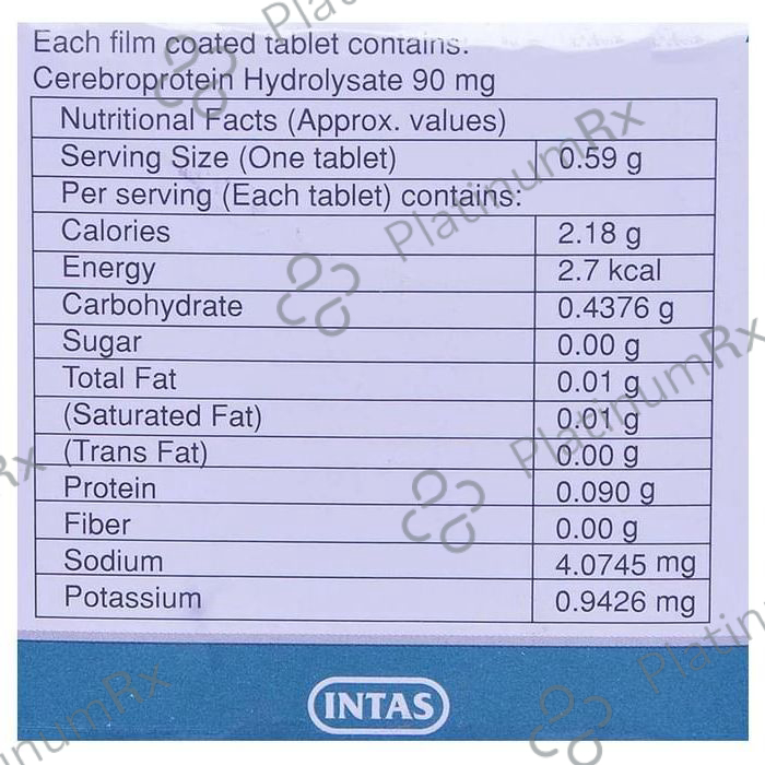 Cerevate 90mg Tablet