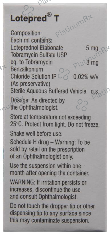 Lotepred T Eye Drop 5ml