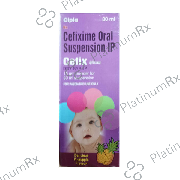 Cefix 50mg Dry Syrup 30ml