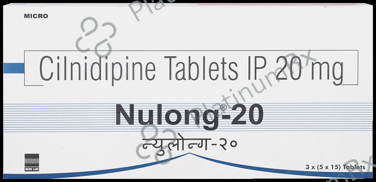 Nulong 20mg Tablet 15s