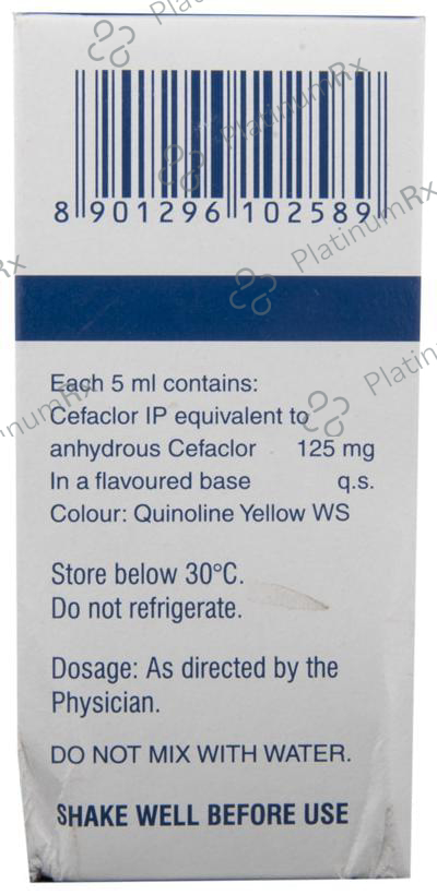 Keflor Redimix 125mg Banana Oral Suspension 30ml