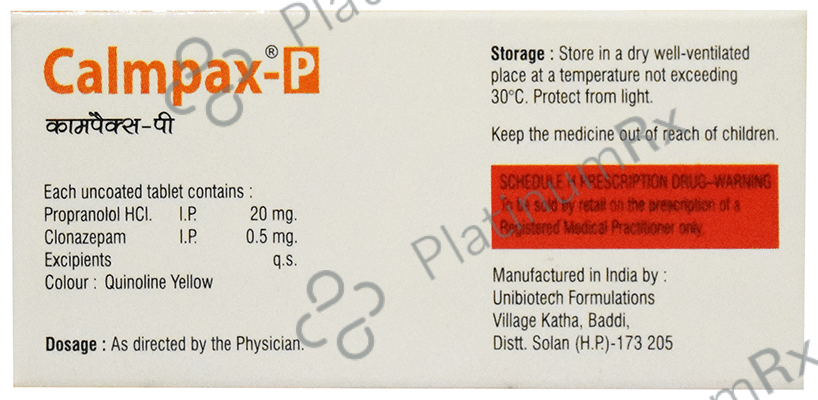 Calmpax-P Tablet