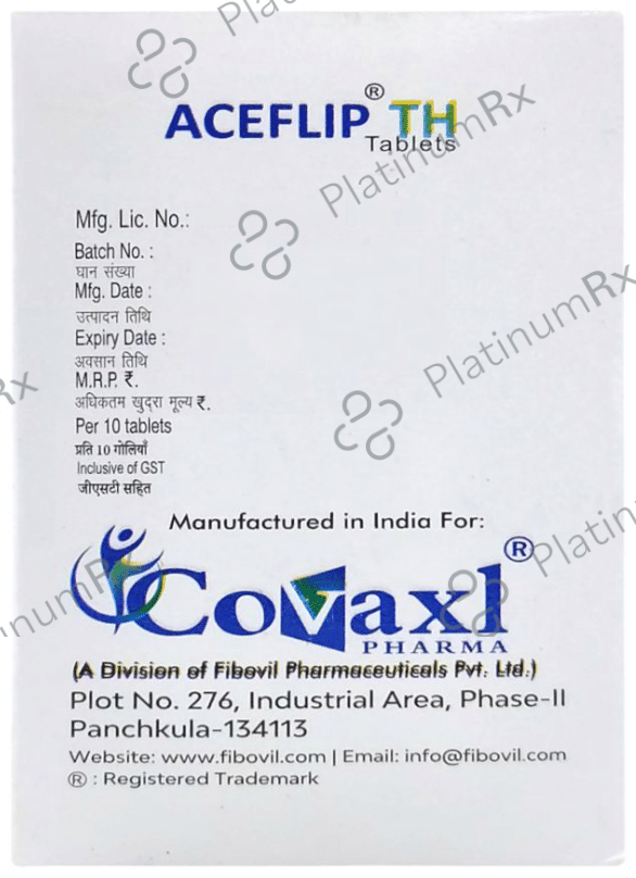 Aceflip TH 100mg/4mg Tablet
