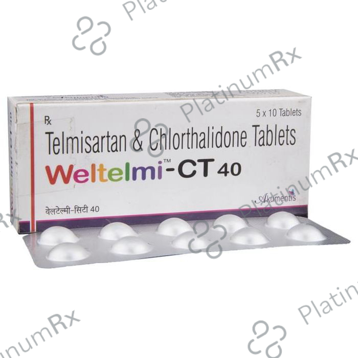 Weltelmi CT 40 12.5/40mg Tablet 10s