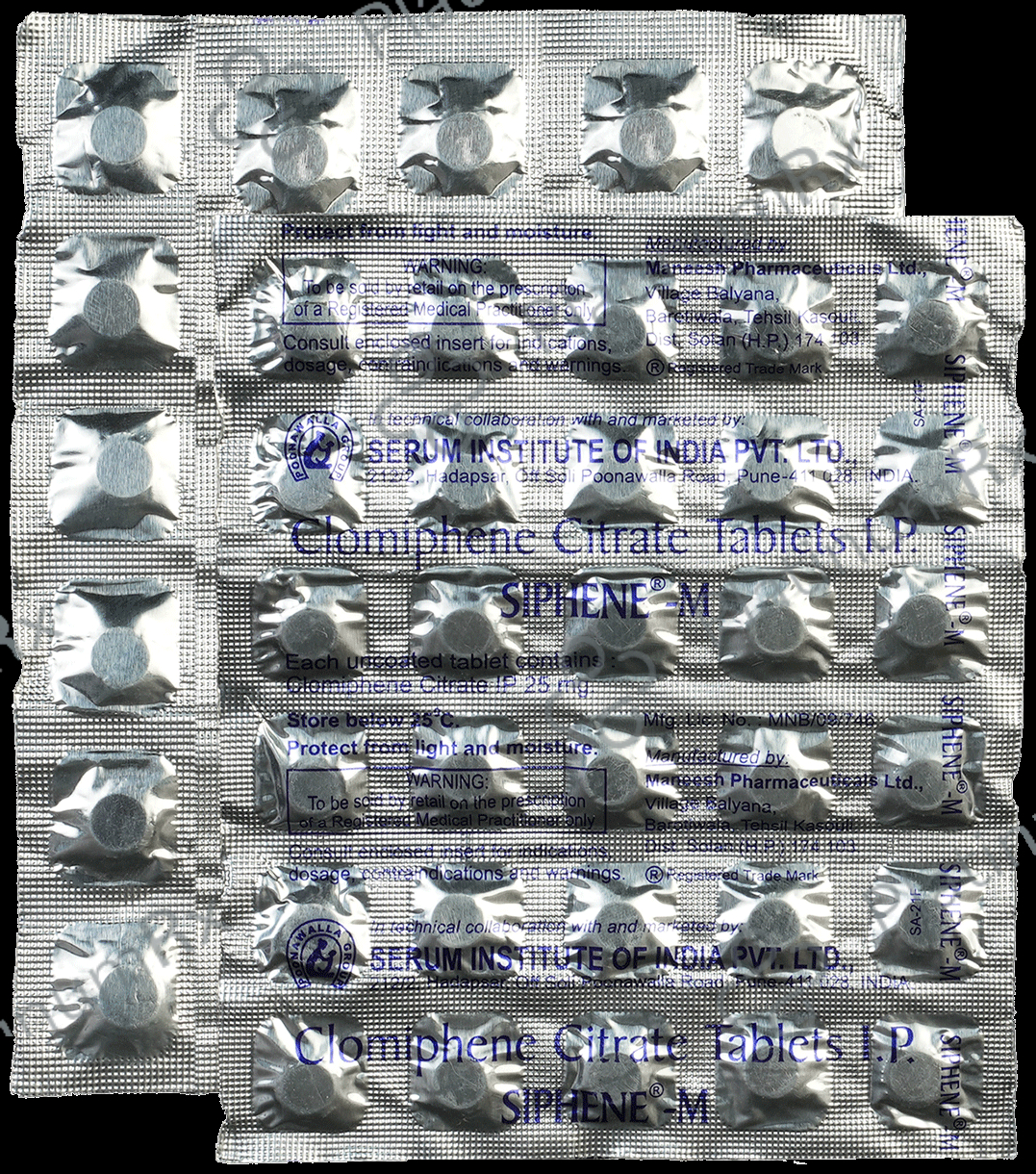 Siphene M 25mg Tablet 30s