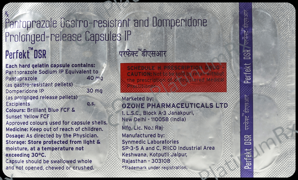 Perfekt DSR Capsule 10 capsules