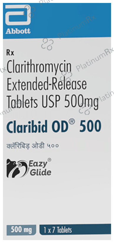 Claribid OD ER 500mg Tablet 7s