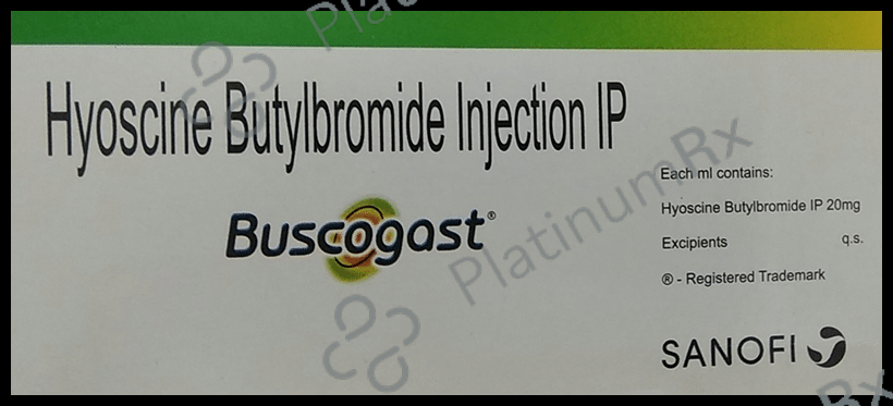 Buscogast 20mg Injection 10s