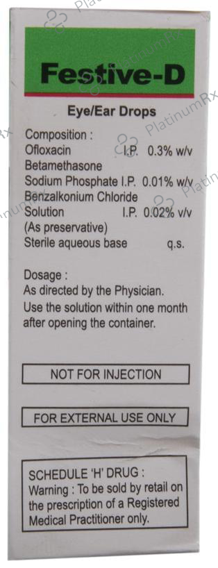 Festive D Eye/Ear Drops 10ml