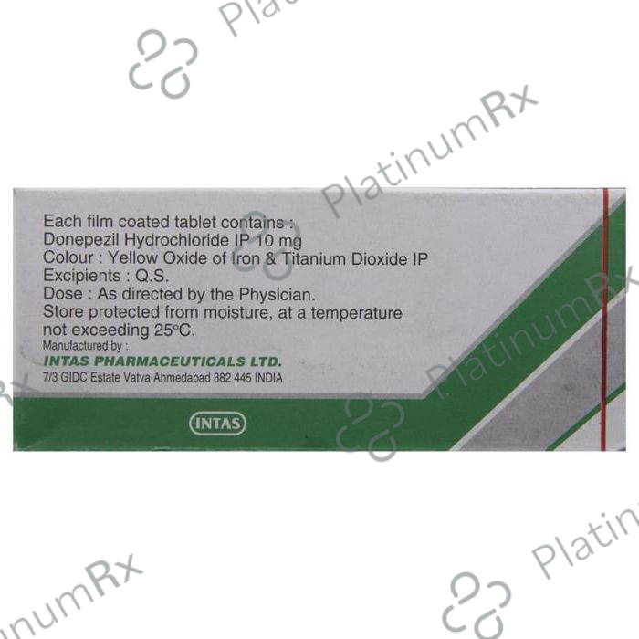 Alzil 10mg Tablet 10s