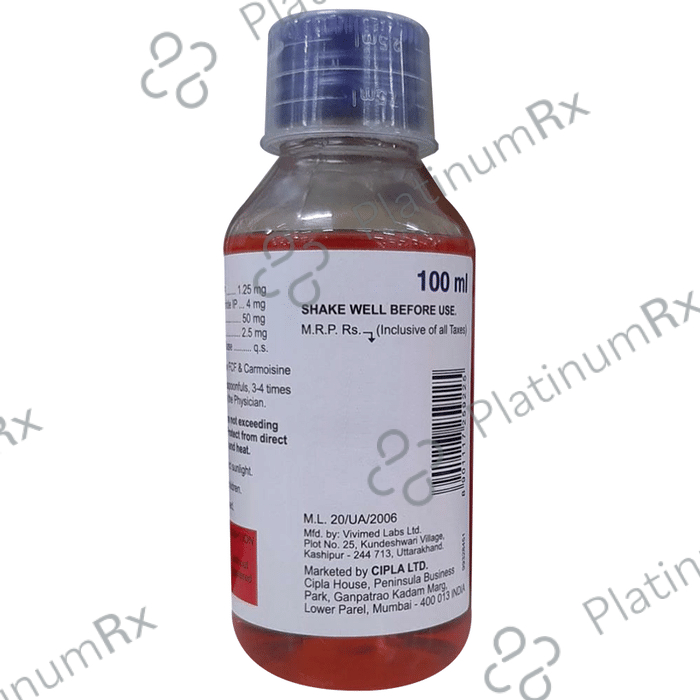 Bro Cofdex Syrup Raspberry 100ml