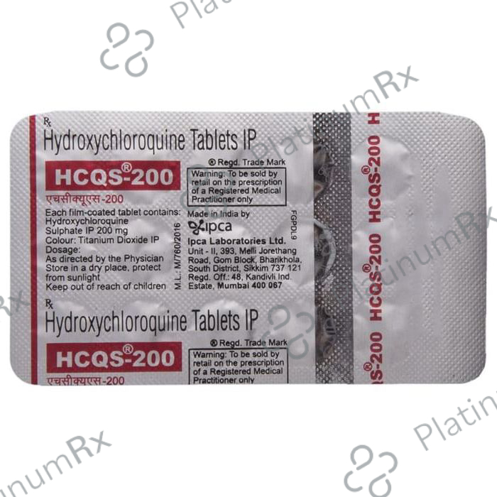 HCQS 200 Tablet 10 Tablet